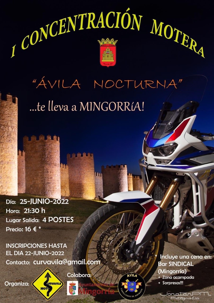 I CONCENTRACIÓN MOTERA ÁVILA NOCTURNA 